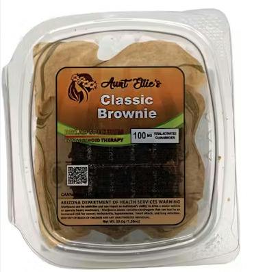 HALO AUNT ELLIE'S CLASSIC BROWNIE I 100MG