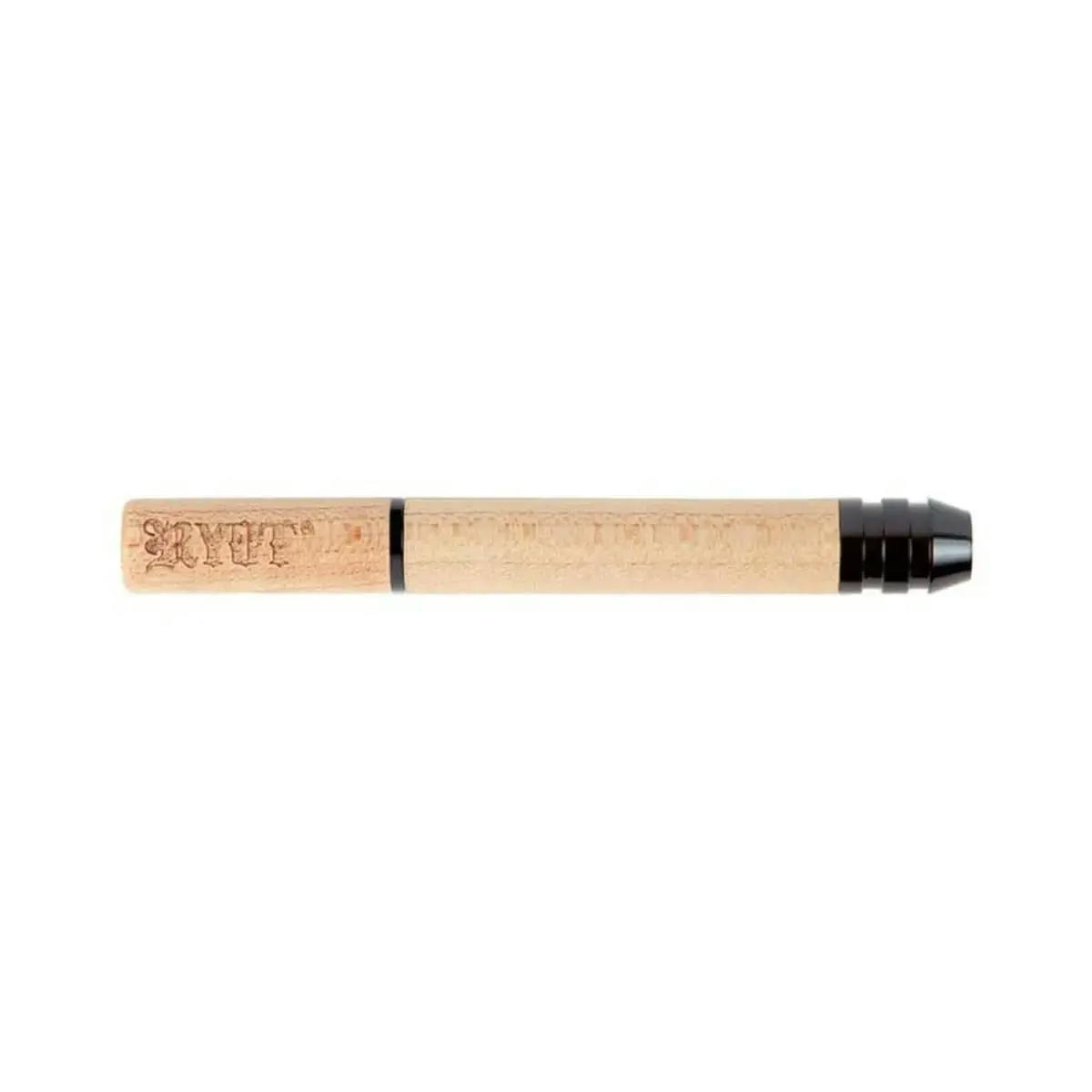 Wooden Taster Bat w/ Twist Ejection by RYOT - 3" - Black Tip in Maple