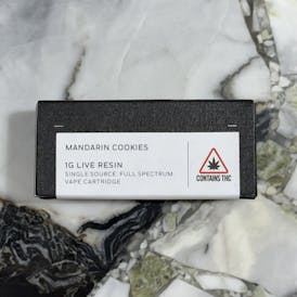 Mandarin Cookies Live Resin Cartridge - 1g
