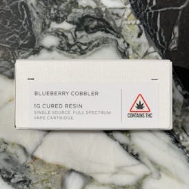 Blueberry Cobbler Cured Resin Cartridge - 1g