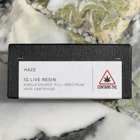 Haze Live Resin Cartridge - 1g