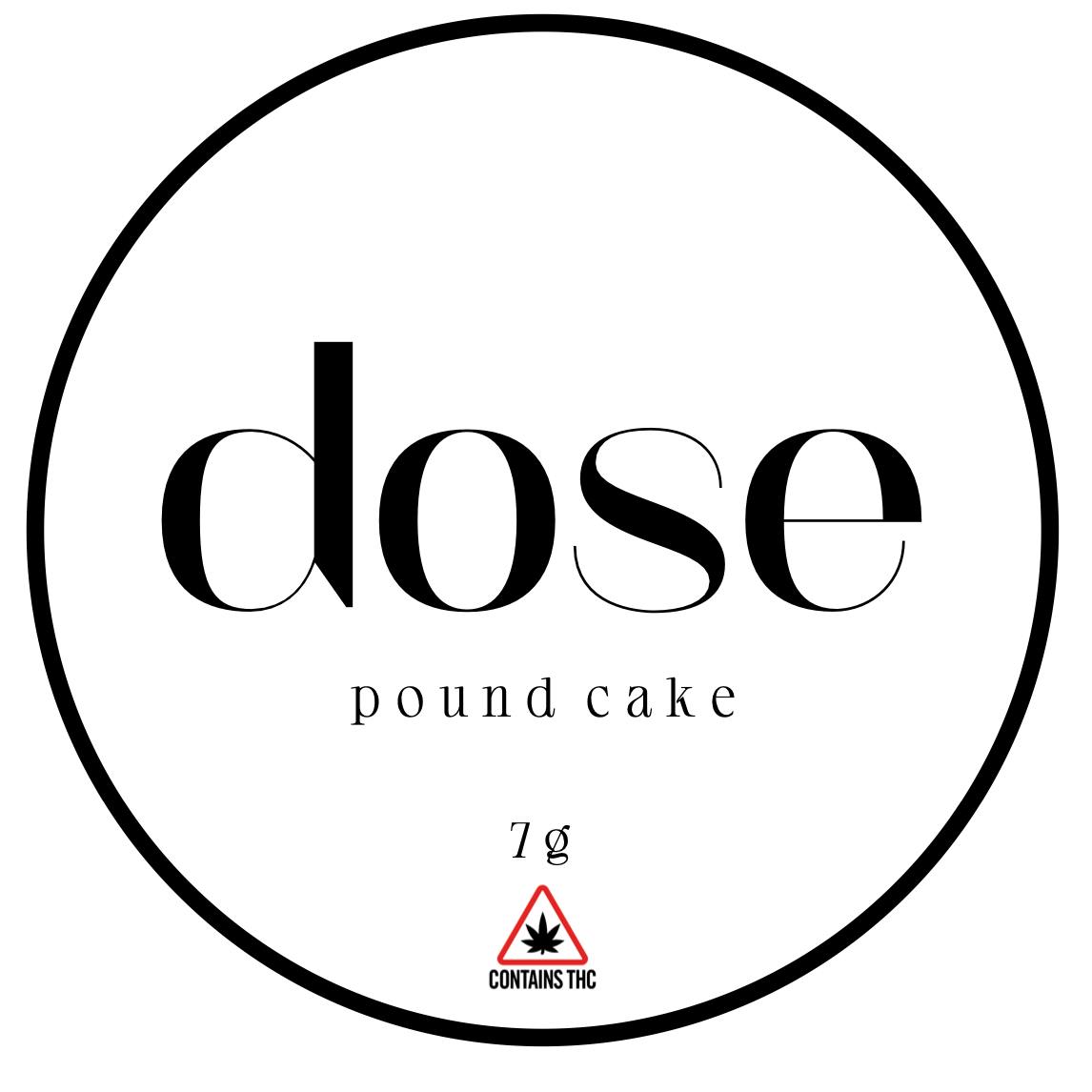Dose Pound Cake