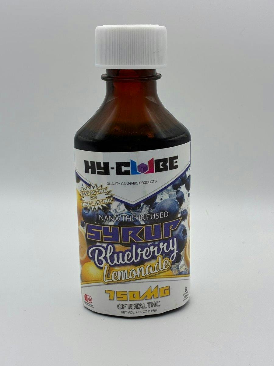 Hy-Cube | Syrup 750mg - Blueberry Lemonade