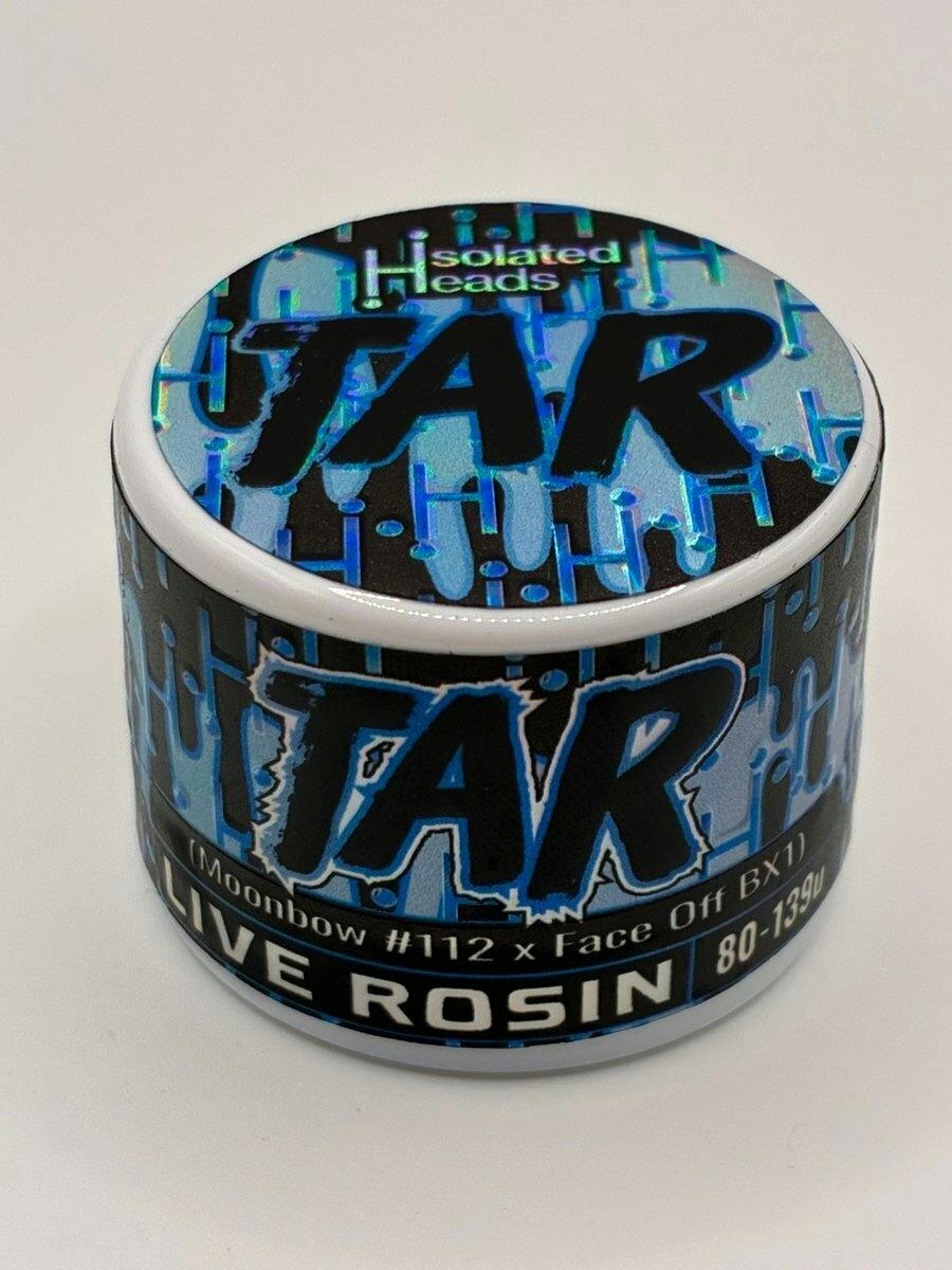 Isolated Heads | 1g Live Rosin | Tar