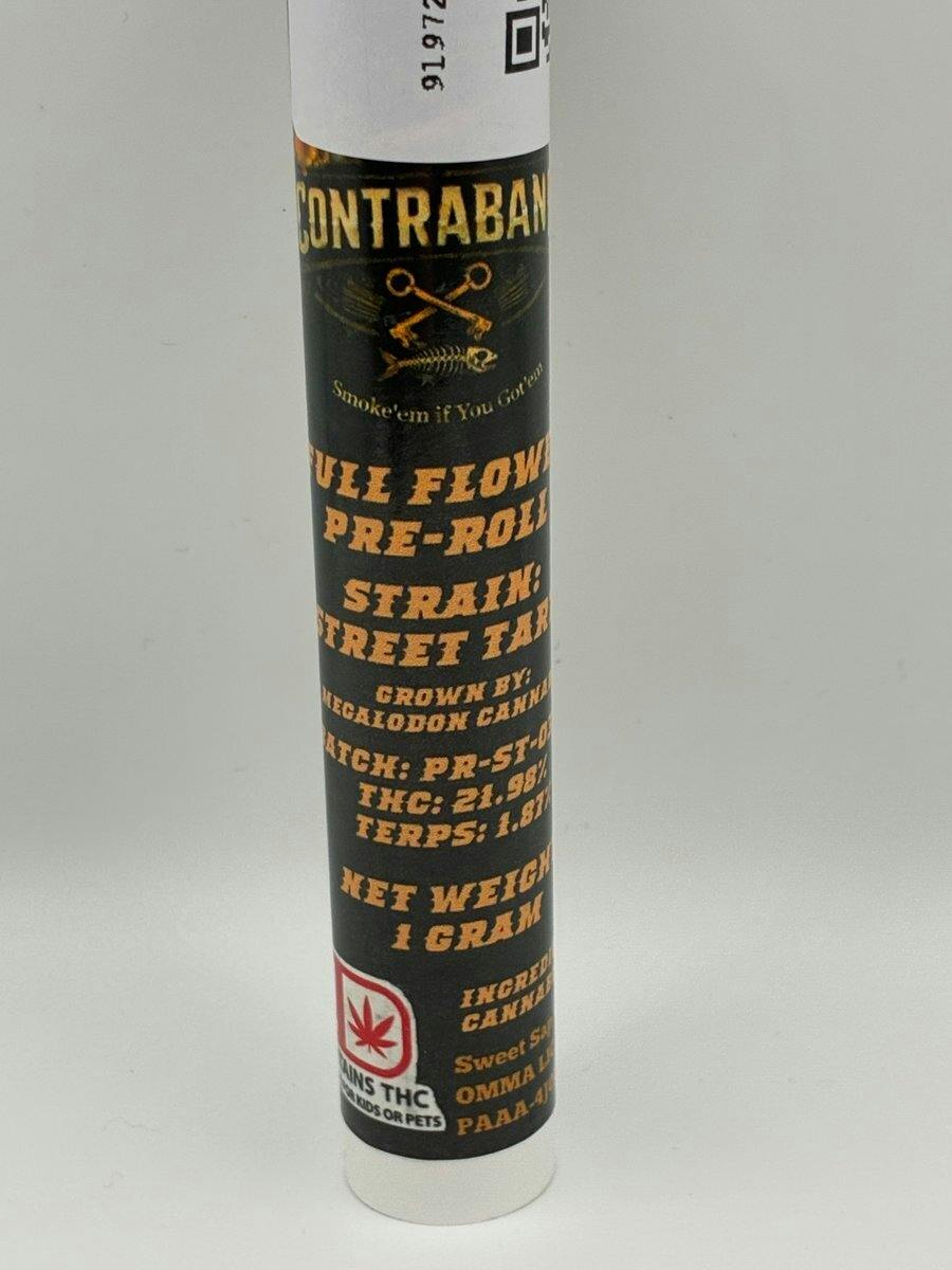Megalodon | 1g PreRoll | Street Tartz