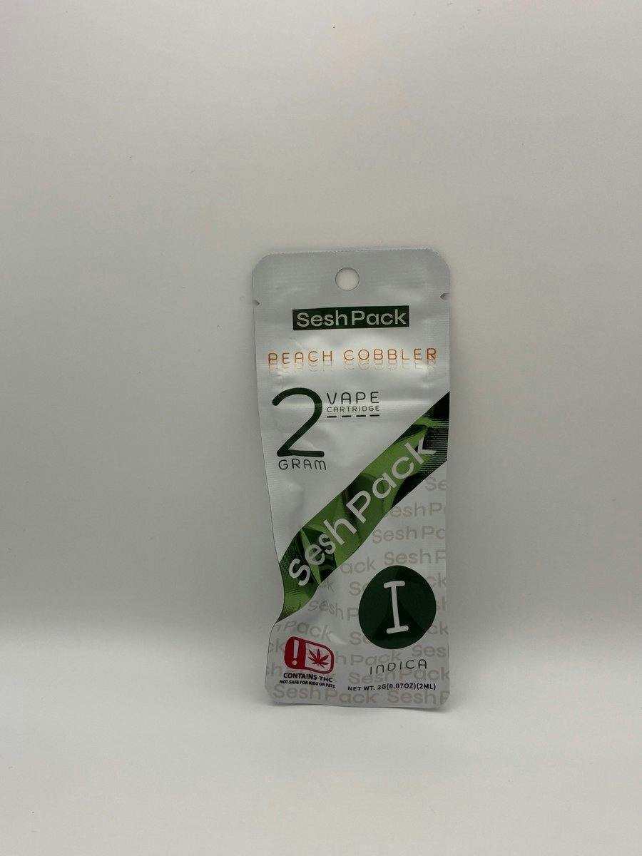 Sesh Pack - 2g 510 Cart - Peach Cobbler