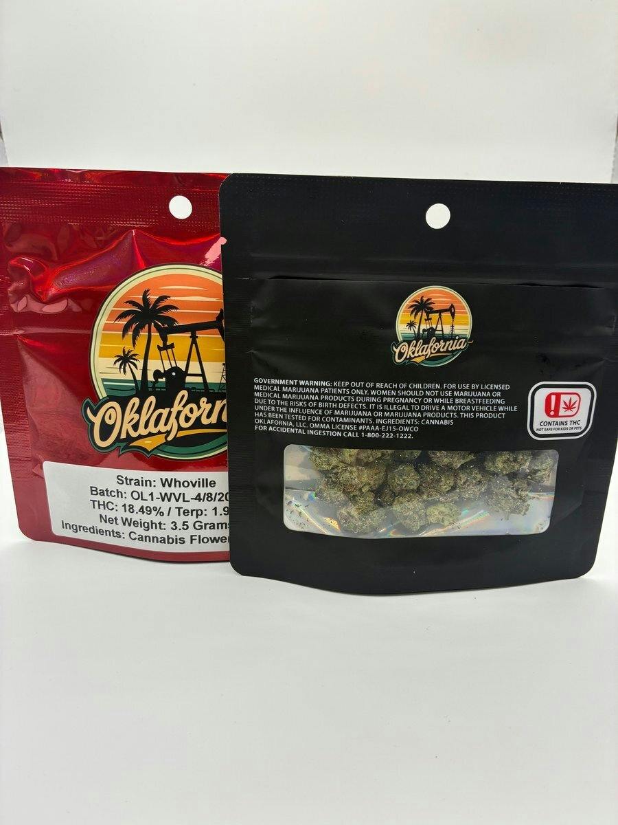 Oklafornia | Whoville (Indica) - 3.5g