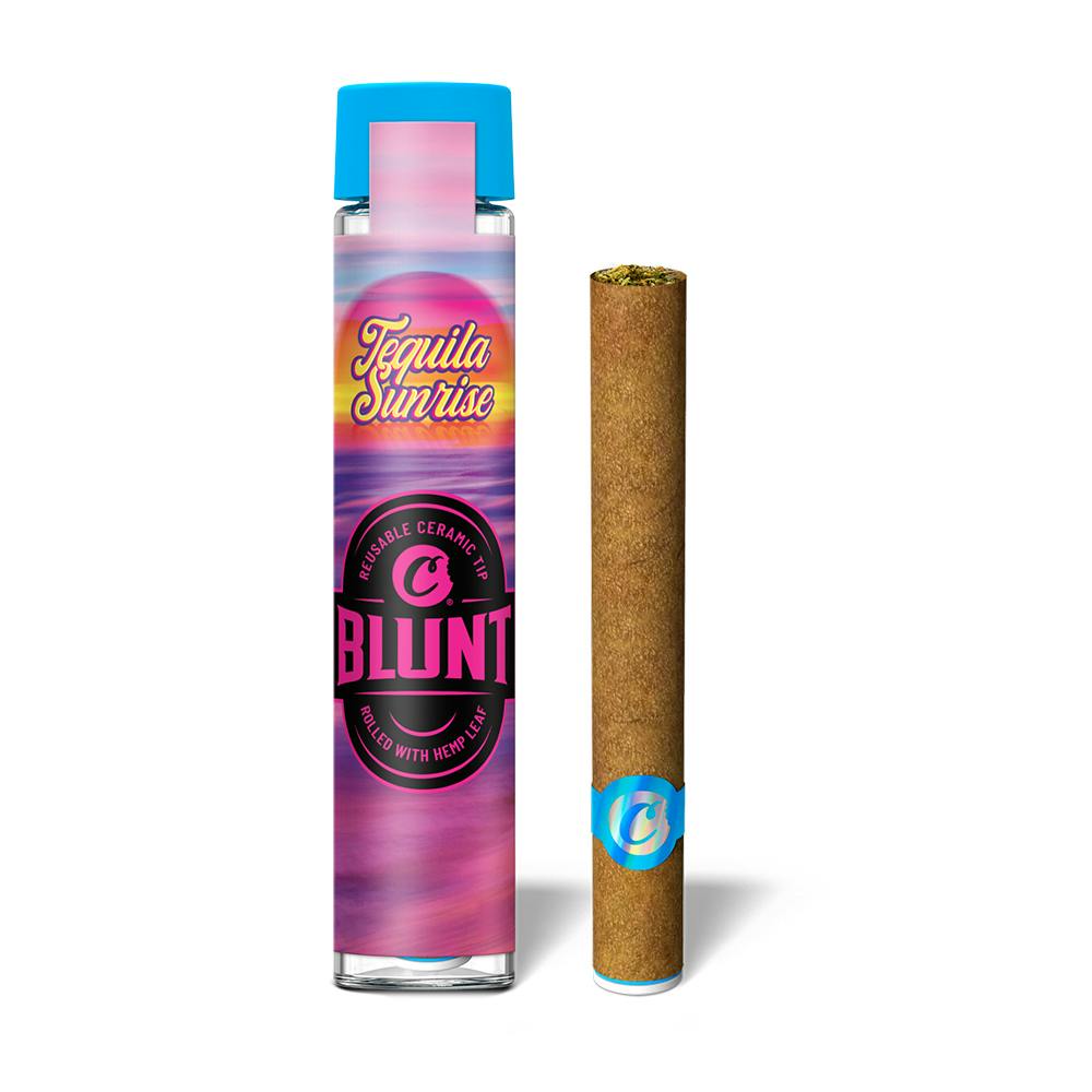 Single Non-infused: Blunt - - 1 Serv - Cookies - Light Blue - Tequila Sunrise