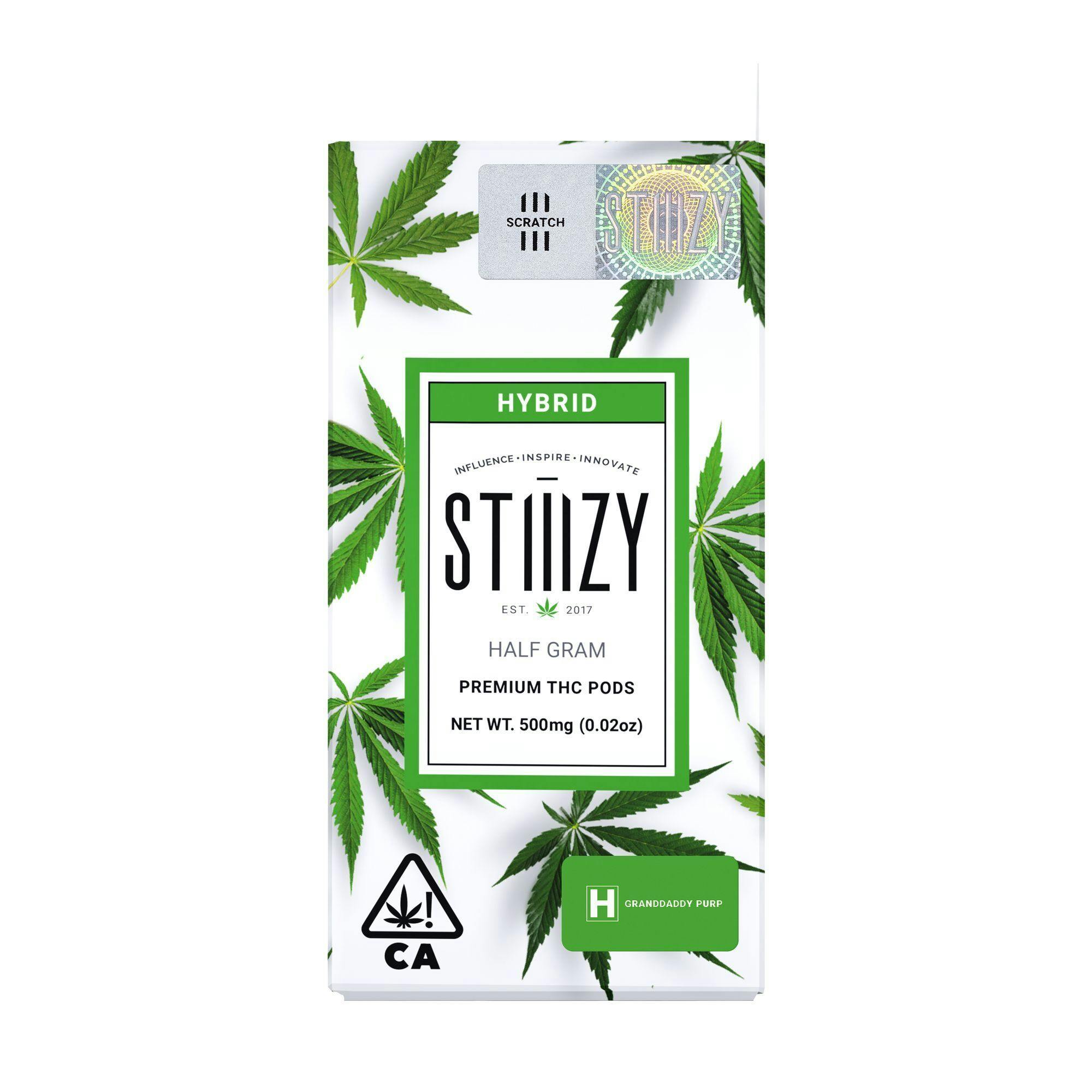 Stiiizy: Pods H Grandaddy Purp