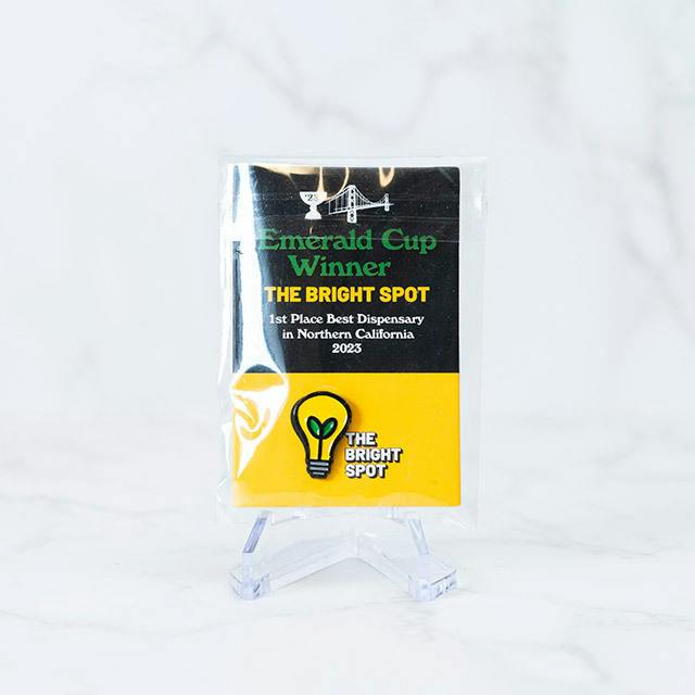 THE BRIGHT SPOT - 2023 EMERALD CUP WINNER - SOFT ENAMEL PIN