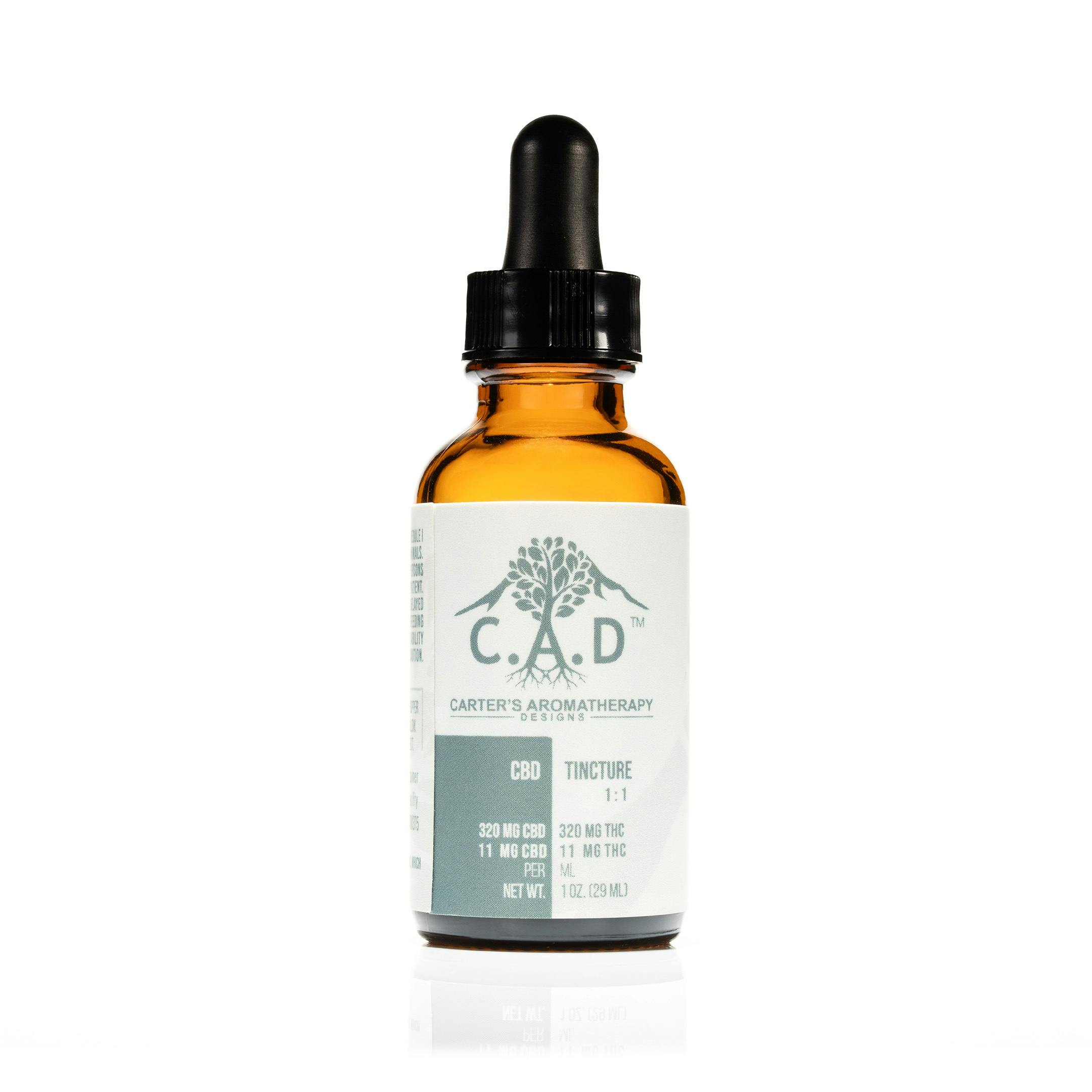 CAD - 1:1 CBD TINCTURE - 1:1 CBD:THC TINCTURE - (29ML) - [300:300MG]