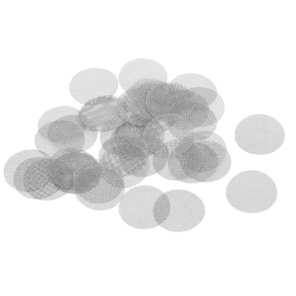 PIPE SCREENS - STAINLESS STEEL BOWL SCREEN FILTER - 0.812" DIAMETER - (5PK)