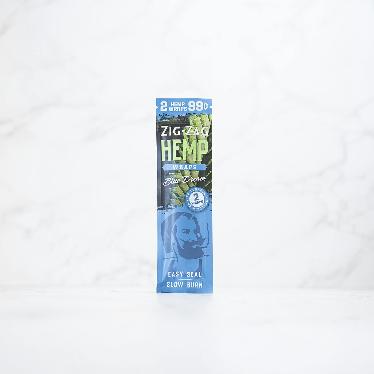 ZIG ZAG - BLUE DREAM - HEMP WRAP - (2PK)