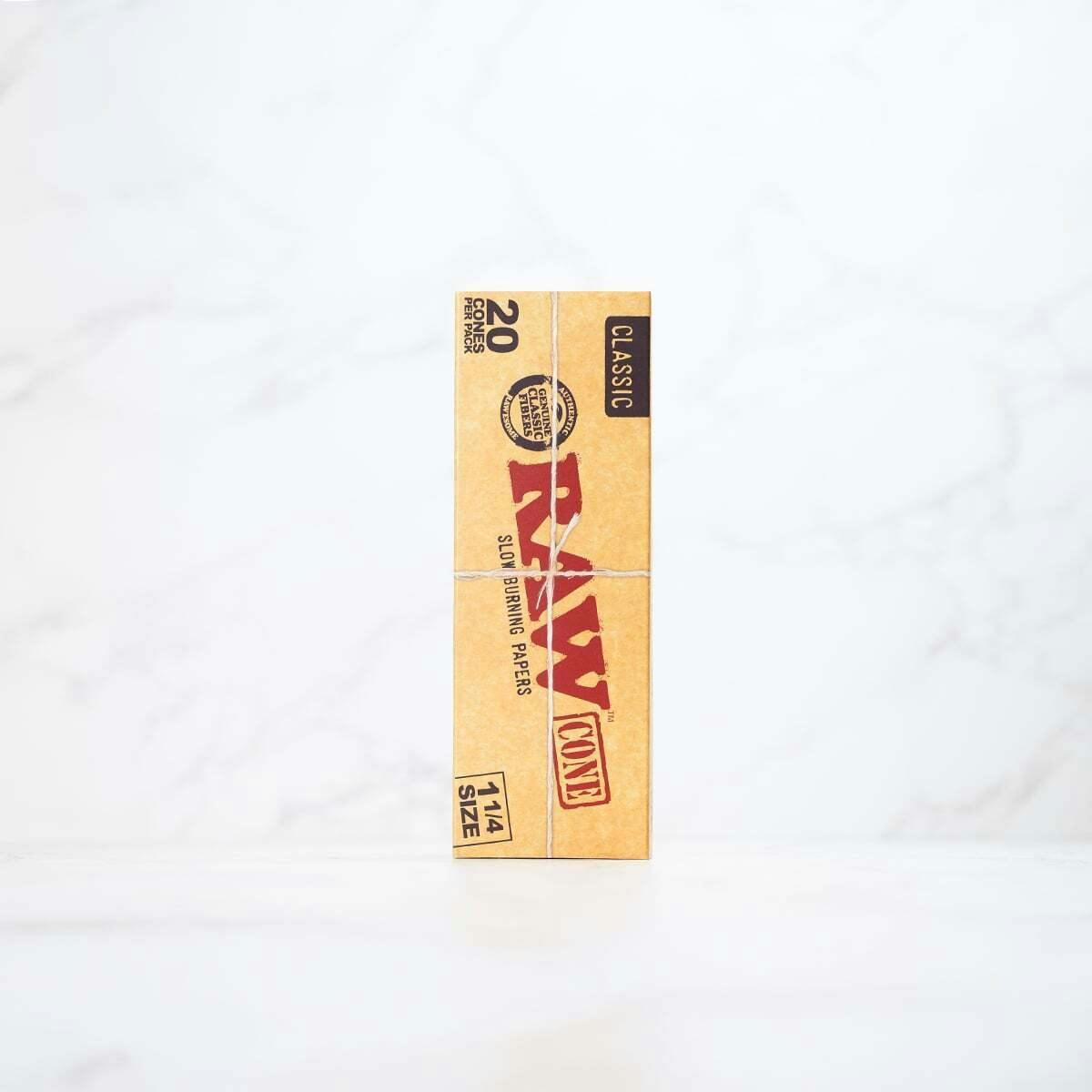 RAW - CLASSIC PREROLL CONE - (20PK) - [1&1/4]