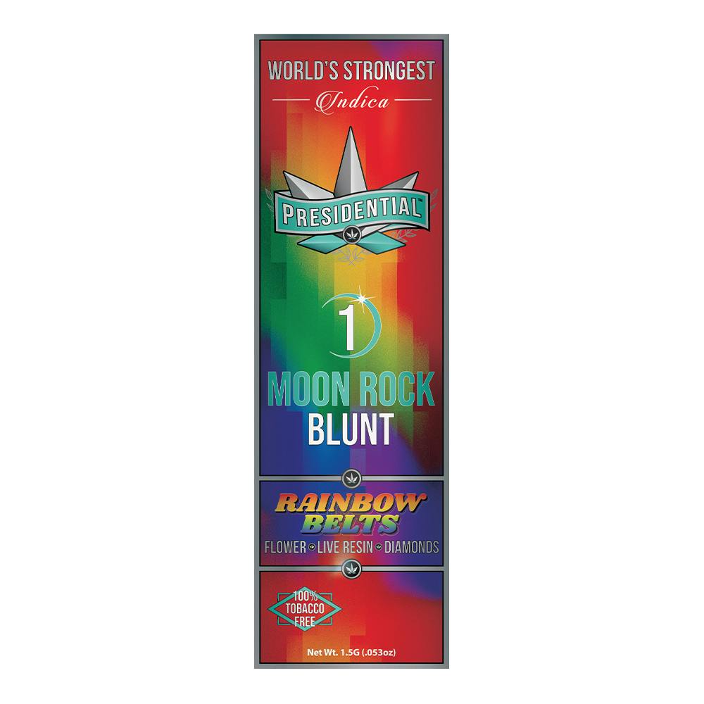 PRESIDENTIAL - RAINBOW BELTS - INFUSED BLUNT - INDICA - [1.5G]
