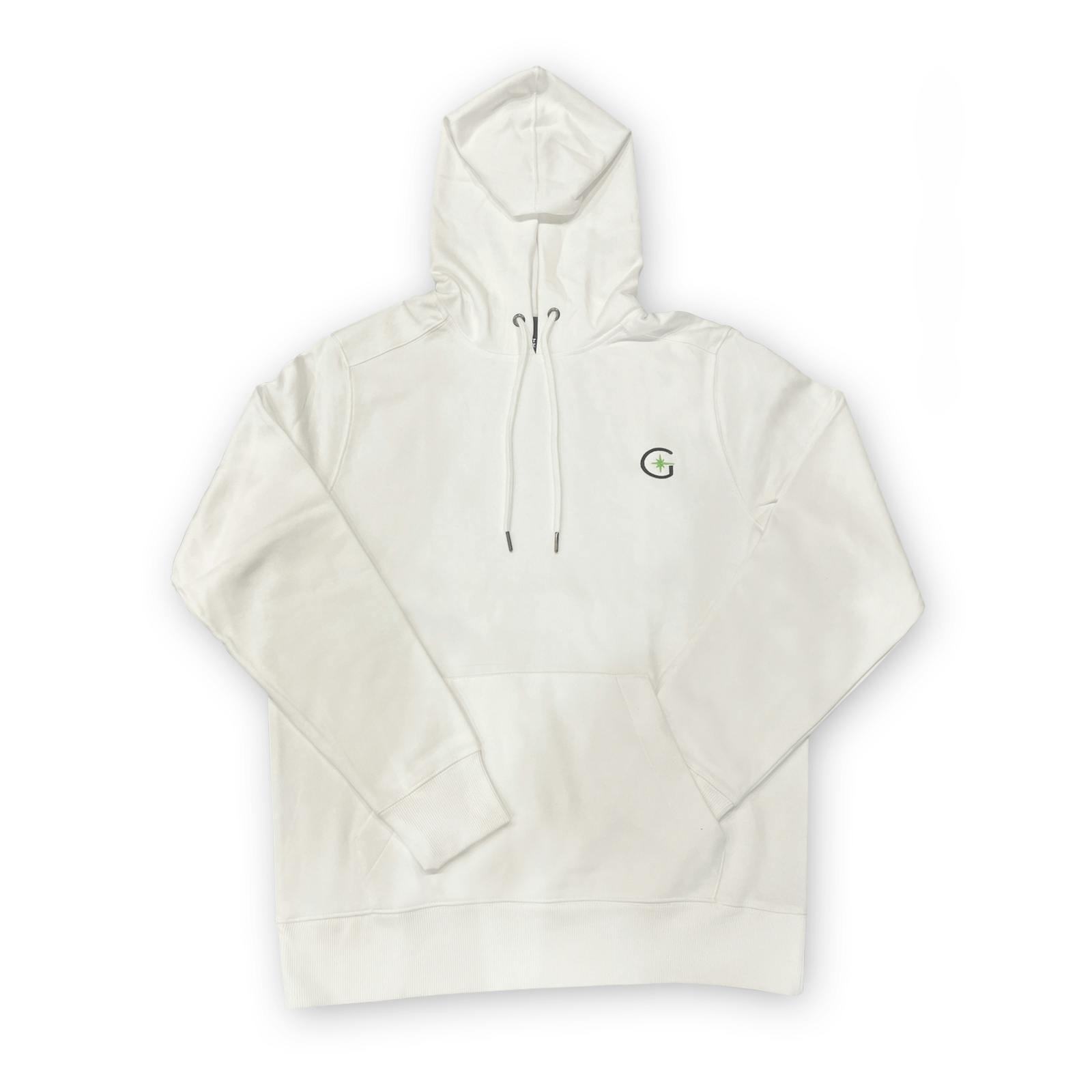 G-Star White Fleece Hoodie - M/Unisex