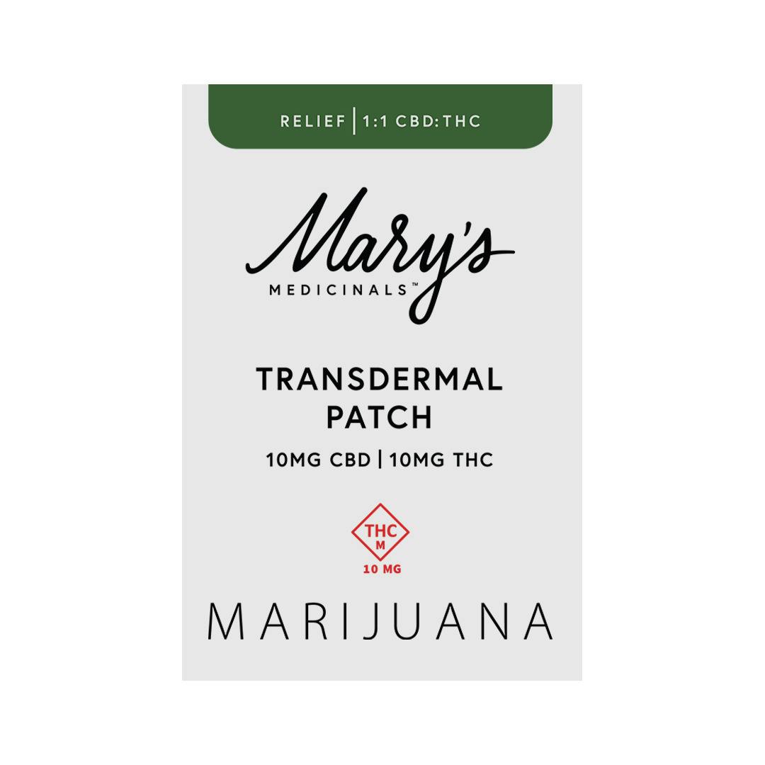 Transdermal Relief 1:1 Patch (10mg)