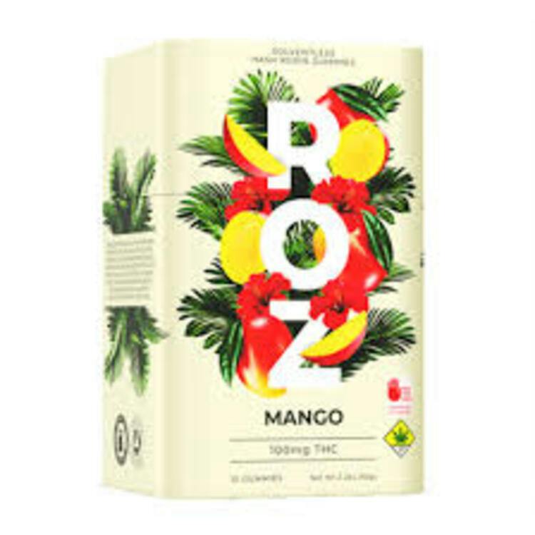 Roz Mango Rosin Gummies 10pk Sativa