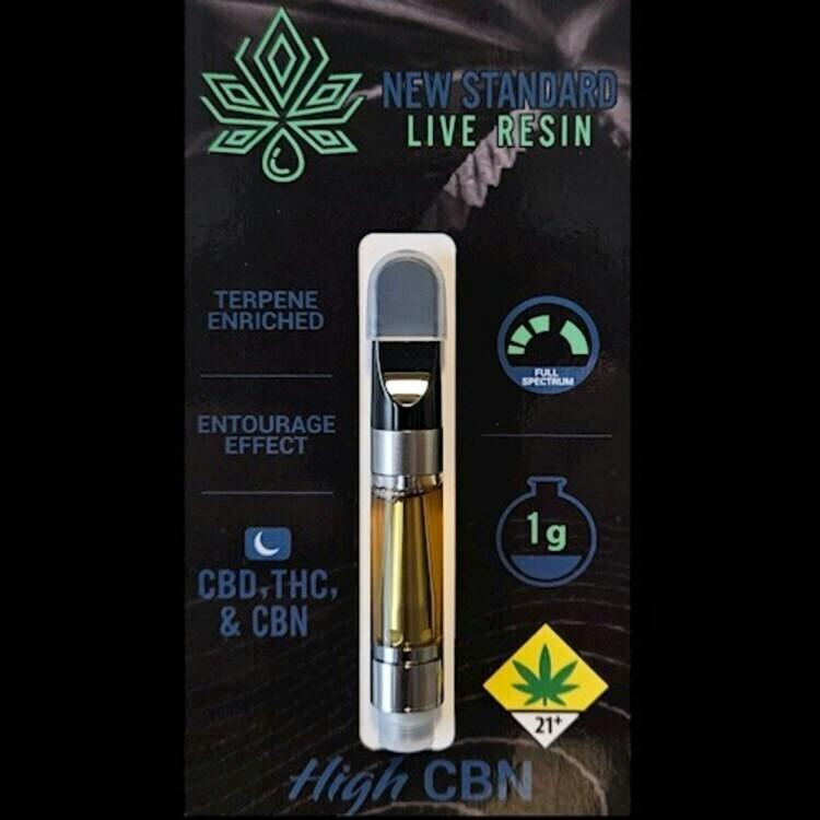 New Standard Cartridge Triangle Kush 1g CBN