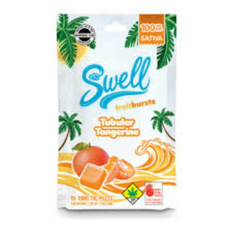 Swell Chew 1:1:1 Tubular Tangerine 10pk THC:CBD:CBG