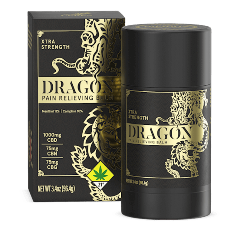 XTRA CBD Dragon Balm Roll On 3.4oz