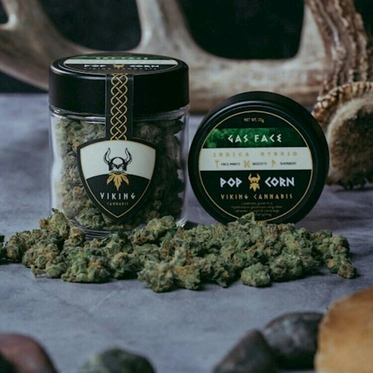 Viking Gas Face Popcorn 10g