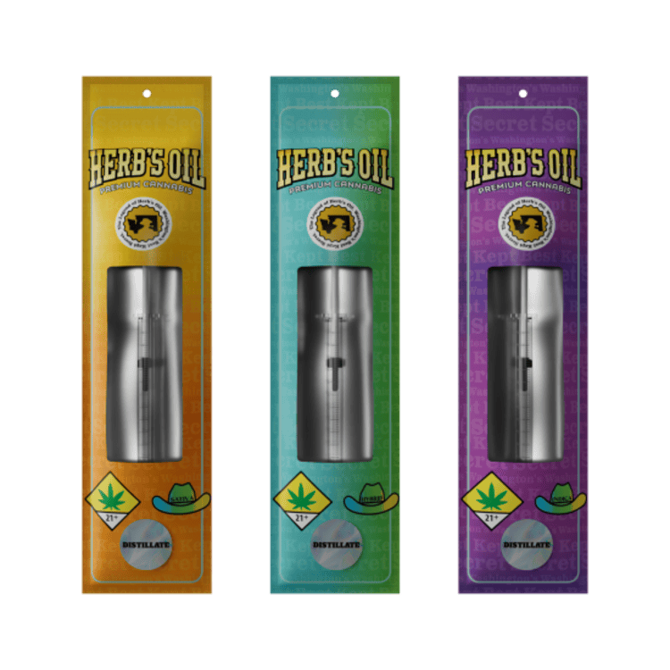 Herb's Distillate Syringe Sunset Sherbert 1g Indica