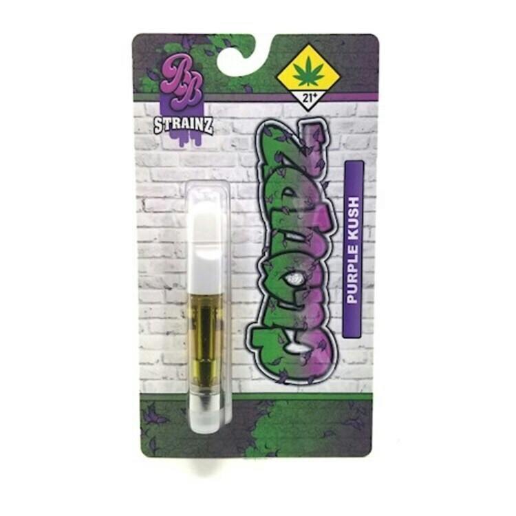 BB Cloudz Strainz Purple Kush Cartridge 1g Indica
