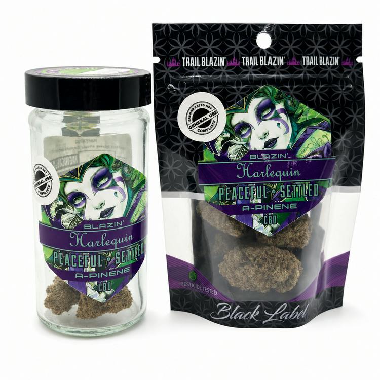 Trail Blazin | 2:1 CBD Harlequin | Hybrid | [1g] at Caravan Cannabis Company
