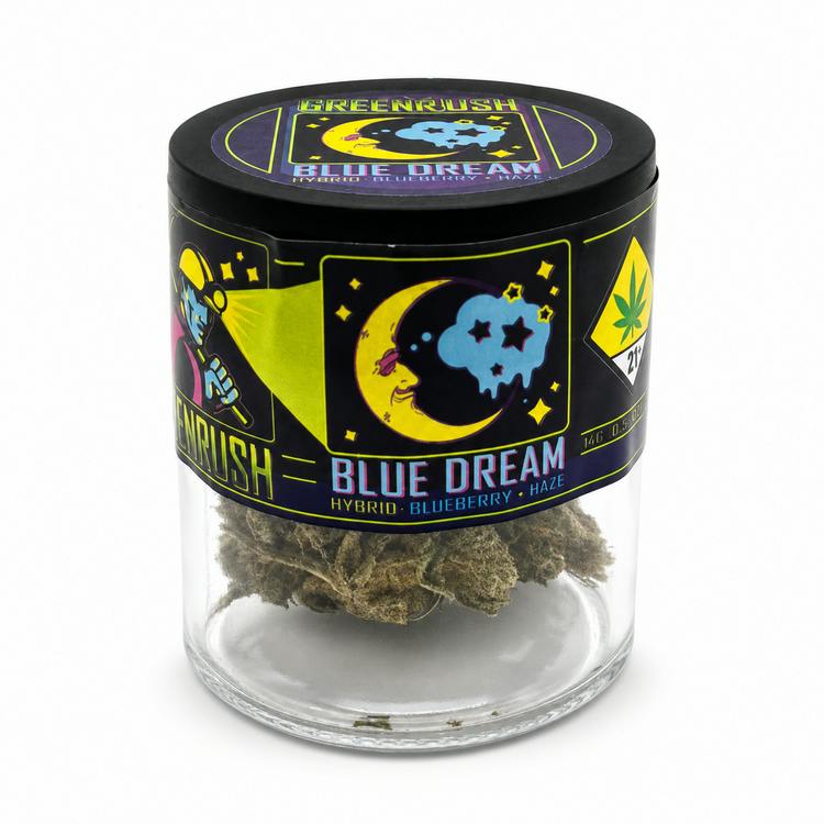 Green Rush Blue Dream 3.5g Sativa