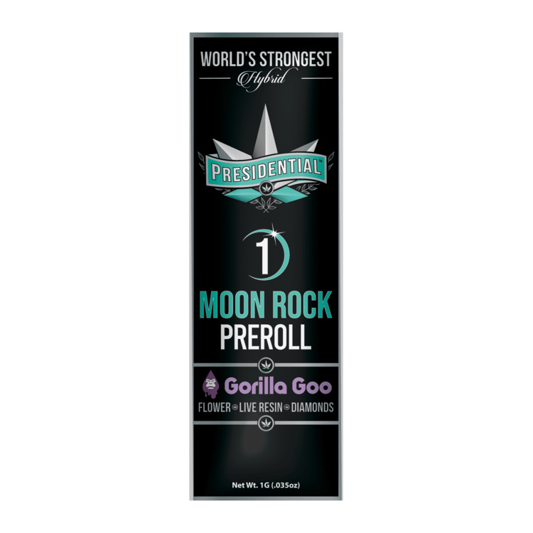 Presidential Infused Moon Rock PR Gorilla Goo 1g Hybrid