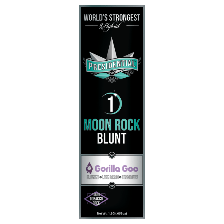 Presidential Infused Moon Rock Blunt Gorilla Goo 1g Hybrid