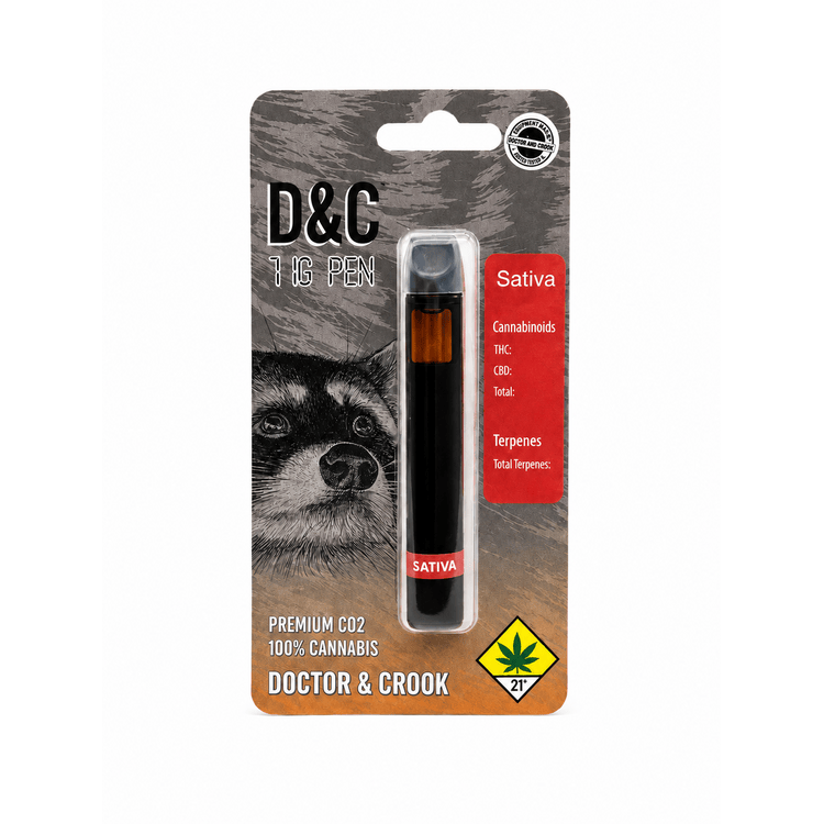 D&C Disposable Lime Queen 1g Sativa