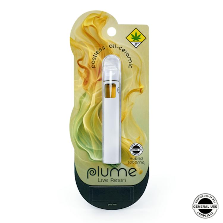 Plume Jealousy OG Live Resin Disposable 1g Hybrid