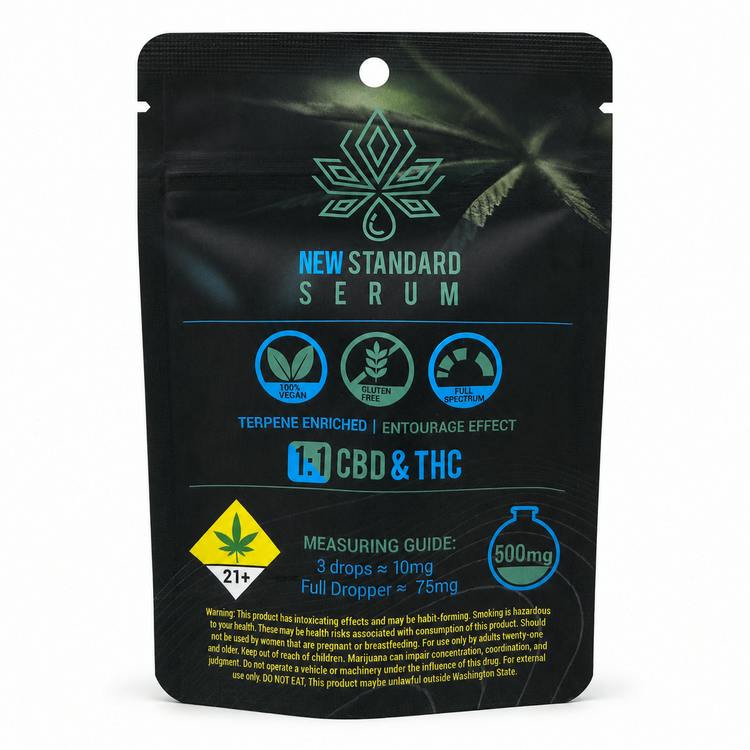 New Standard 1:1 Strawberry Cake Serum CBD