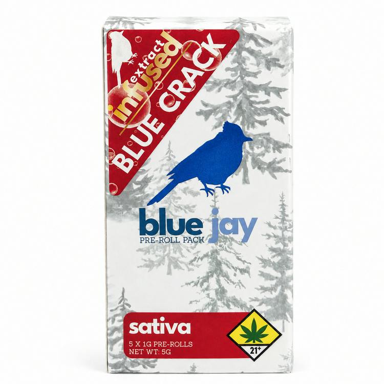 Blue Jay Infused Blue Crack 5 x 1g