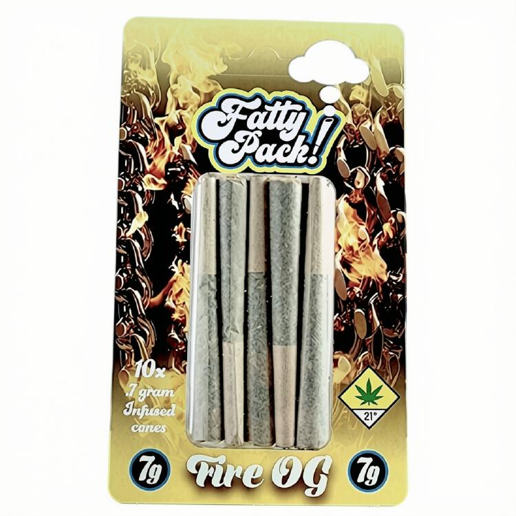 Fatty Packs Infused Fire OG 10x0.7g Indica