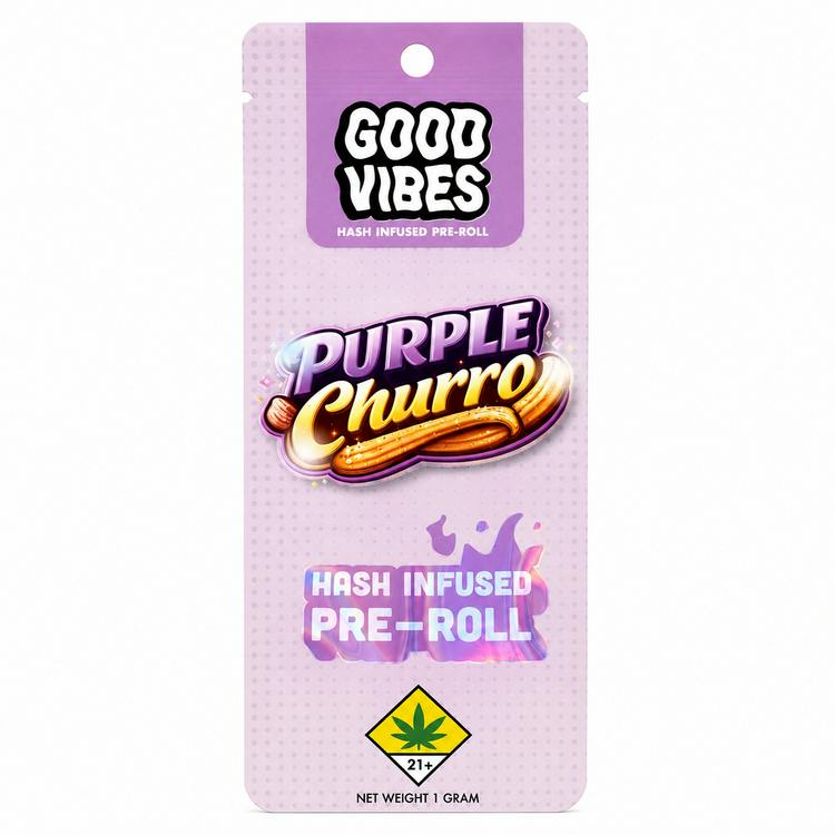 Good Vibes Infused Purple Churro 1g