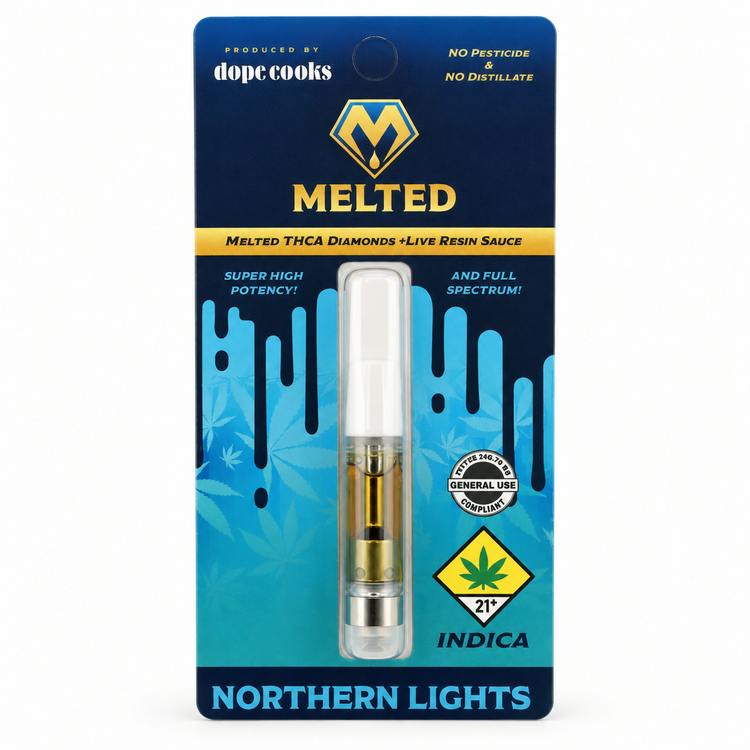Melted Cartridge Northern Lights 1g Indica
