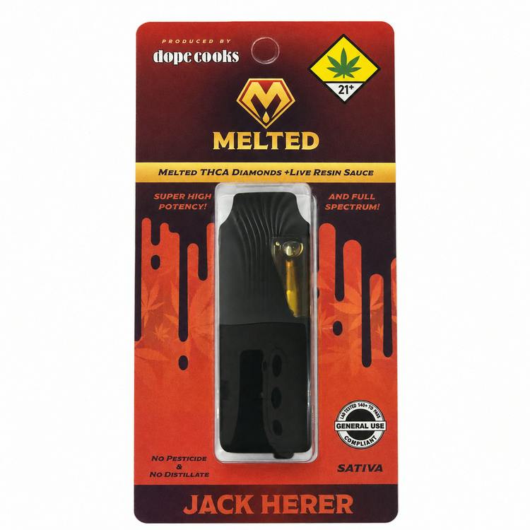 Melted Disposable Jack Herer 1g Sativa