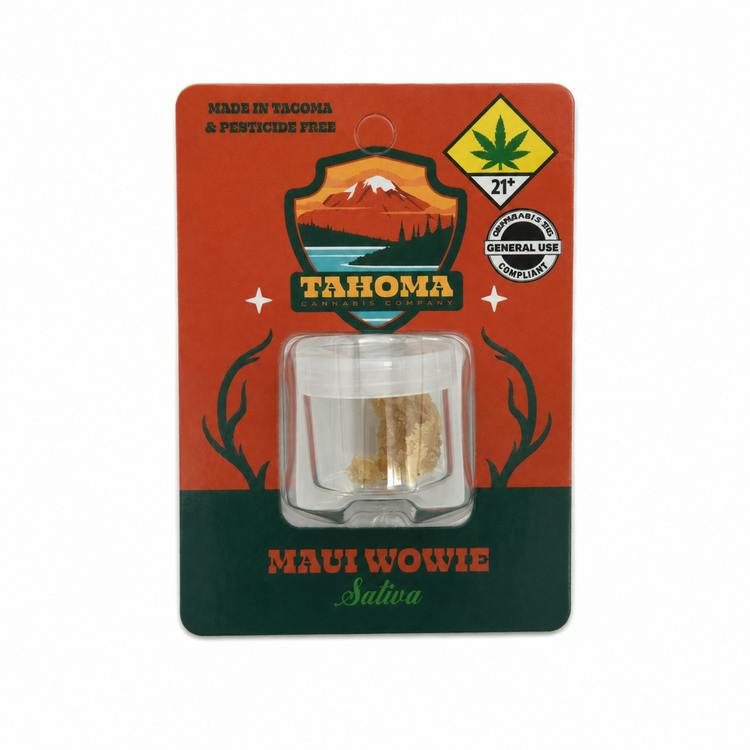 Tahoma Sugar Wax Maui Wowie 1g Sativa