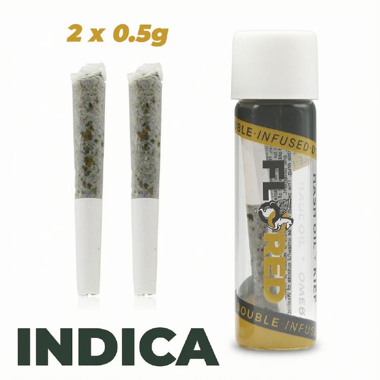Floored Pre Roll Pack Sunset Oreoz Infused 1g/2pk Indica