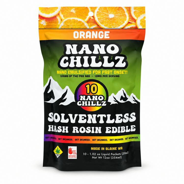 Nano Chillz Popsicles Orange 10pk