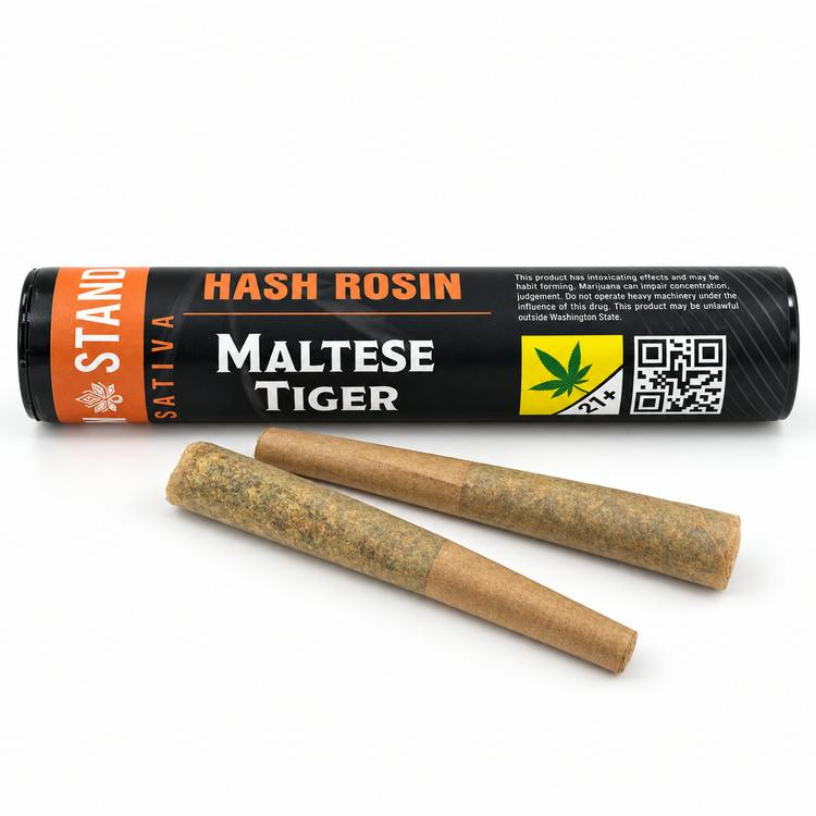 New Standard Rosin Infused Maltese Tiger 2x.5g Sativa