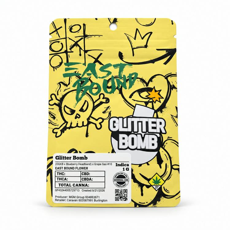 East Bound Glitter Bomb Indica 1g