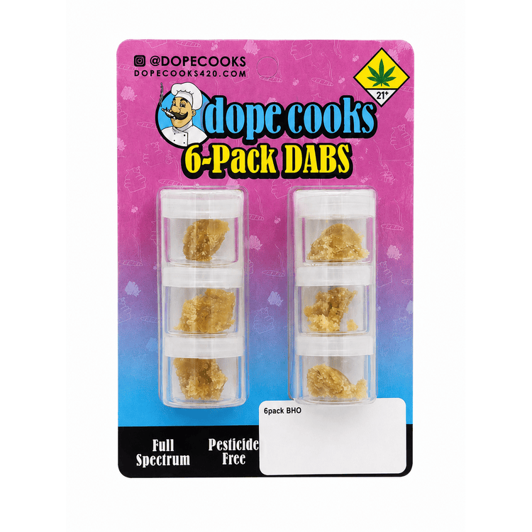 Dope Cooks Terpee Slurpee/Atomic Apple BHO 6g/6pk Indica