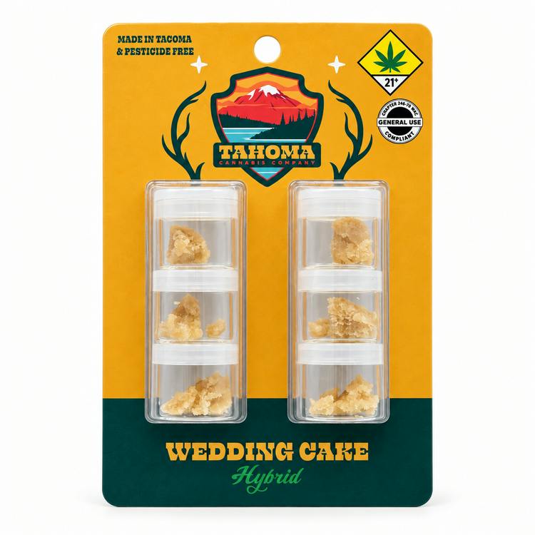 Tahoma Sugar Wax Wedding Cake 6 x 1g