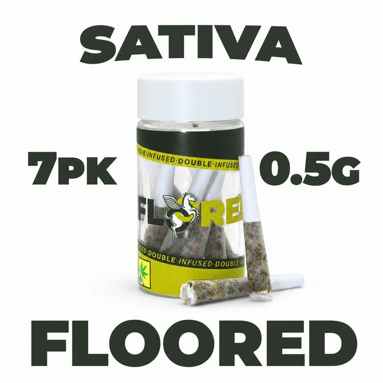 Floored Infused Mac Sorbet 7 x .5g Sativa