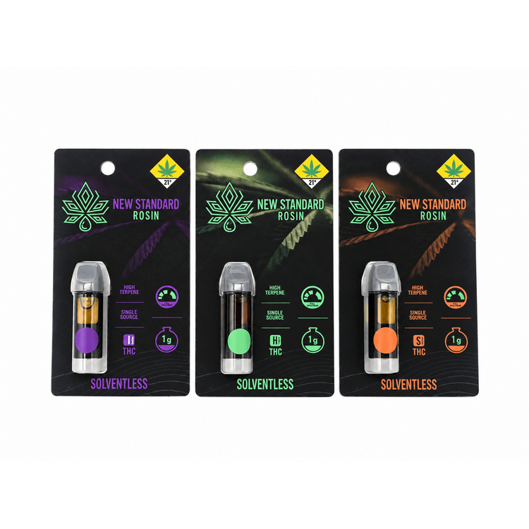 New Standard Rosin Cartridge GMO 1g Indica