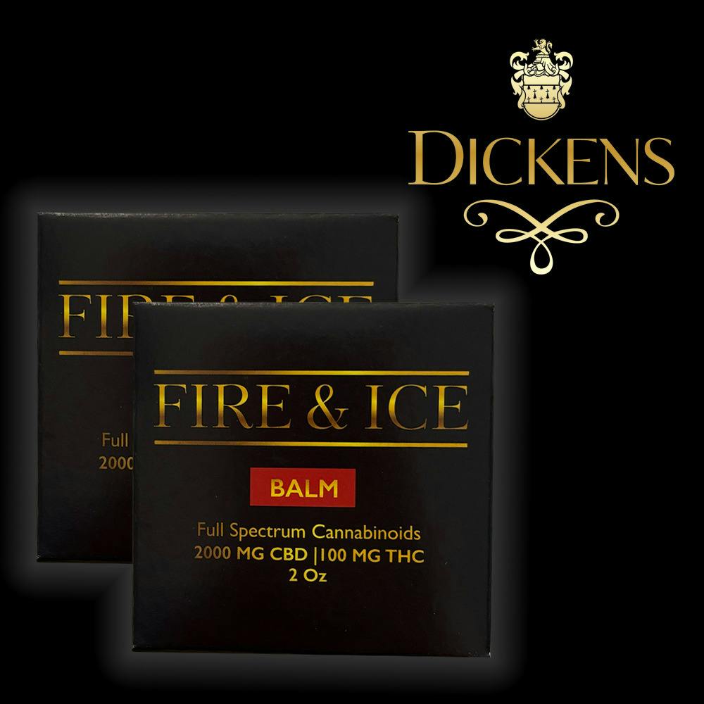 DICKENS Balm 100mg: Fire and Ice 2000mg CBD